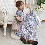清楚な美しさが引き立つ花柄ライン浴衣3点セット(YUKATA) | GRAXIA | 詳細画像10 