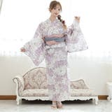 落ち着きある牡丹が凛とした佇まいの浴衣3点セット(YUKATA) | GRAXIA | 詳細画像6 