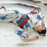ストライプに鮮やかな夏椿が愛らしい浴衣3点セット(YUKATA) | GRAXIA | 詳細画像10 