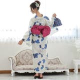 幾重にも重なる牡丹の花が可憐な浴衣3点セット(YUKATA) | GRAXIA | 詳細画像4 