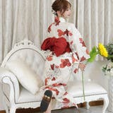 幾重にも重なる牡丹の花が可憐な浴衣3点セット(YUKATA) | GRAXIA | 詳細画像11 
