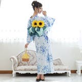 紫陽花の花が手まりのようにコロンと可愛らしい浴衣3点セット(YUKATA) | GRAXIA | 詳細画像4 