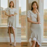 バイカラーアシメデザインセットアップ(キャバドレス・CABARETDRESS) | GRAXIA | 詳細画像5 