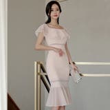 オフショルダーメッシュフリルワンピース(キャバドレス CABARETDRESS) | GRAXIA | 詳細画像8 