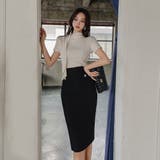 ボウタイトップスとタイトスカートのセットアップ(キャバドレス CABARETDR… | GRAXIA | 詳細画像5