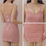 ギンガムチェックタイトミニワンピース(キャバドレス・CABARETDRESS) | GRAXIA | 詳細画像6 