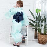 大ぶりの芍薬の花が柔らかな色合いに咲いた浴衣3点セット(YUKATA) | GRAXIA | 詳細画像8 