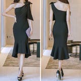 ワンショルダー肩リボンワンピース(キャバドレス・CABARETDRESS) | GRAXIA | 詳細画像10