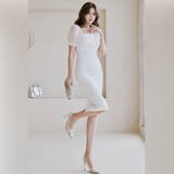 シアーパフスリーブスクエアネックワンピース | GRAXIA | 詳細画像10