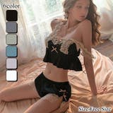 リラックスタイムもセクシーでいたいショート丈サテンルームウェア(セクシーランジェ… | GRAXIA | 詳細画像1 