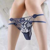 シースルーダブルストリング花柄Ｔバックショーツ(セクシーランジェリー) | GRAXIA | 詳細画像4 