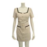 ウエストカットアウトパフスリーブミニワンピース(キャバドレス CABARETDR… | GRAXIA | 詳細画像10