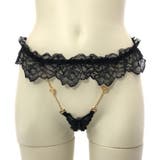 ゴールドチェーンの大胆オープンクロッチTバック ショーツ(セクシーランジェリー) | GRAXIA | 詳細画像12 