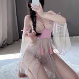 小さな蝶が天女の様に舞うシースルー踊り子風コスプレ(セクシーコスプレ) | GRAXIA | 詳細画像2