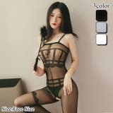 拘束感漂うオープンクロッチボディストッキング(STOCKING) | GRAXIA | 詳細画像1