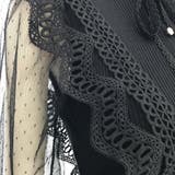 ドット柄チュールスリーブ切り替えトップス(TOPS) | GRAXIA | 詳細画像19