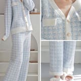 千鳥柄がこなれ感のあるルームウェア(ROOMWEAR) | GRAXIA | 詳細画像5