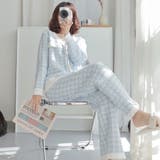 千鳥柄がこなれ感のあるルームウェア(ROOMWEAR) | GRAXIA | 詳細画像8