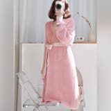 マカロンカラーが優しく包むガウンルームウェア(ROOMWEAR) | GRAXIA | 詳細画像4 