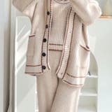 まるでカプチーノのようなクラシックな3点セットルームウェア(ROOMWEAR) | GRAXIA | 詳細画像3