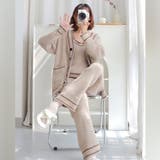 まるでカプチーノのようなクラシックな3点セットルームウェア(ROOMWEAR) | GRAXIA | 詳細画像8