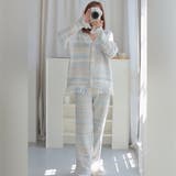 フリンジがこなれ感のあるツイード風ルームウェア(ROOMWEAR) | GRAXIA | 詳細画像4 