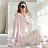 フード付きトッパーカーデが頭までポカポカなルームウェア(ROOMWEAR) | GRAXIA | 詳細画像4