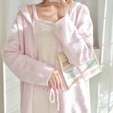 フード付きトッパーカーデが頭までポカポカなルームウェア(ROOMWEAR) | GRAXIA | 詳細画像5