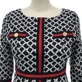 アクセントラインペプラム五分袖ワンピース(キャバドレス CABARETDRESS… | GRAXIA | 詳細画像12 