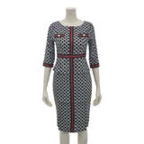 アクセントラインペプラム五分袖ワンピース(キャバドレス CABARETDRESS… | GRAXIA | 詳細画像9 