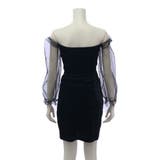 ベロアオフショルトップス×ミニスカートセットアップ(キャバドレス CABARET… | GRAXIA | 詳細画像11