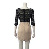 リボンモチーフバイカラーミニワンピース(キャバドレス CABARETDRESS) | GRAXIA | 詳細画像9 