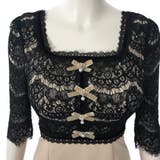 リボンモチーフバイカラーミニワンピース(キャバドレス CABARETDRESS) | GRAXIA | 詳細画像10 