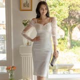 オフショルボリュームスリーブワンピース(キャバドレス CABARETDRESS) | GRAXIA | 詳細画像14