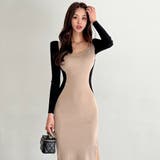 サイドスリットバイカラーニットワンピース(キャバドレス CABARETDRESS… | GRAXIA | 詳細画像9