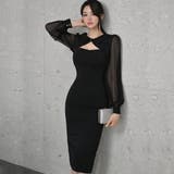 フロントオープンシアースリーブワンピース(キャバドレス CABARETDRESS… | GRAXIA | 詳細画像2