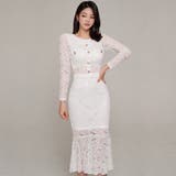 マーメイドラインレイヤードセットアップ(キャバドレス CABARETDRESS) | GRAXIA | 詳細画像5 