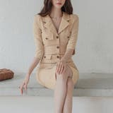 マニッシュ七分袖ワンピース(キャバドレス・CABARETDRESS) | GRAXIA | 詳細画像7