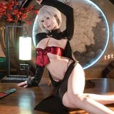ボディパーツを大胆露出で淫靡な魔性の魅力を放つチャイナドレス風コスプレ | GRAXIA | 詳細画像4