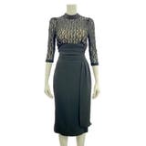 七分袖ハイネック切り替えワンピース(キャバドレス・CABARETDRESS) | GRAXIA | 詳細画像11 