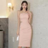 ウエストデザインカットワンショルダーワンピース | GRAXIA | 詳細画像4