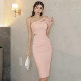 ウエストデザインカットワンショルダーワンピース | GRAXIA | 詳細画像6