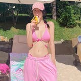 ワンカラーパールアクセントビキニ2点セット(水着・ビーチウェア) | GRAXIA | 詳細画像8 