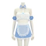 爽やかなのに透け感が危ういメイド服風コスプレ(セクシーコスプレ) | GRAXIA | 詳細画像12