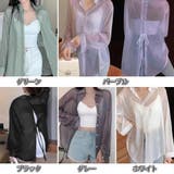 バックスリットシアーシャツトップス(TOPS) | GRAXIA | 詳細画像2 