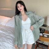 バックスリットシアーシャツトップス(TOPS) | GRAXIA | 詳細画像12 