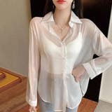 バックスリットシアーシャツトップス(TOPS) | GRAXIA | 詳細画像5 