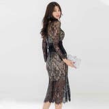 コルセット風ロングスリットレースワンピース(キャバドレス CABARETDRES… | GRAXIA | 詳細画像6 