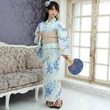 みずあさぎに金色トンボの浴衣3点セット(YUKATA) | GRAXIA | 詳細画像2