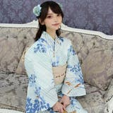 みずあさぎに金色トンボの浴衣3点セット(YUKATA) | GRAXIA | 詳細画像9